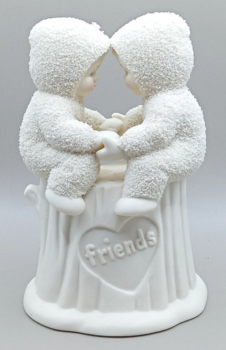 Snow babies friends figurine - babies,