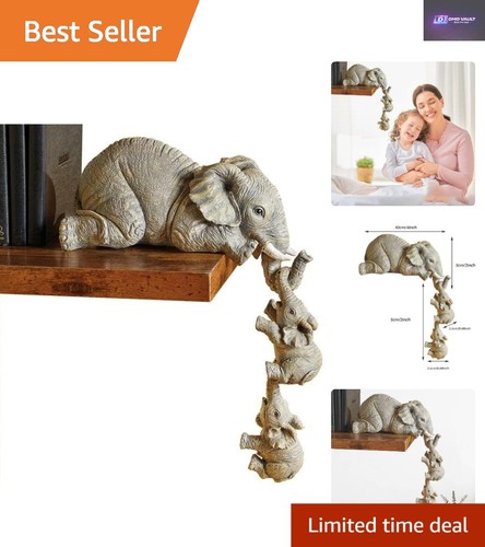 Resin elephant shelf - shelf, sitters