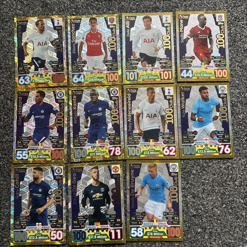Topps match attax - all, x