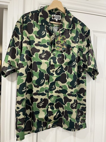 Bape bathing ape camo shirt - camo,