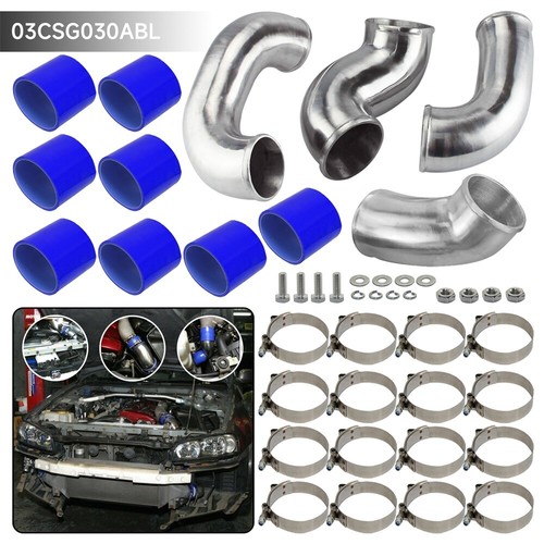 Front mount intercooler - intercooler, pipe