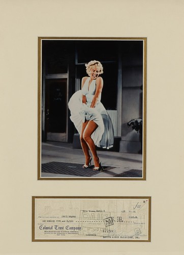 Marilyn monroe signed - marilyn,