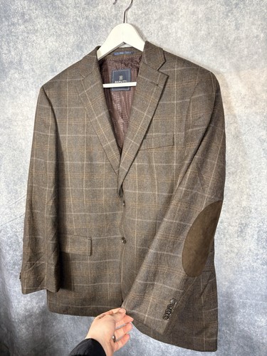 Barutti mens brown check wool - barutti,