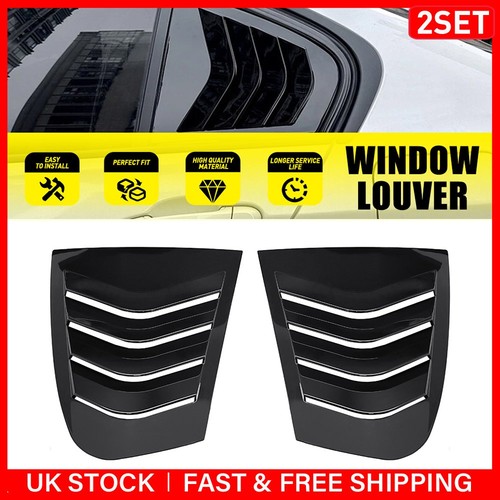 Pair gloss black rear side - 2x,