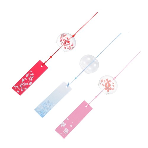 3pcs glass wind - 3pcs,