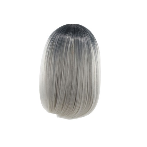 Short straight bob wig - short,