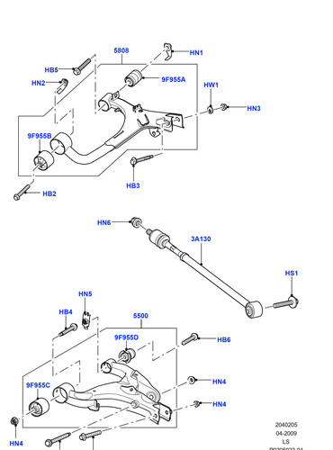 Land rover bolt range - rover,