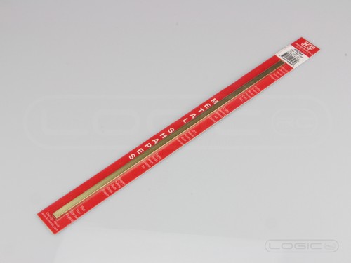 Rectangular brass tube - 12",