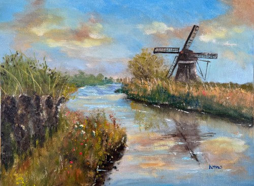 Windmill serene dutch - on,