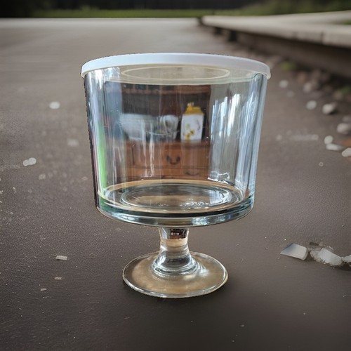 Pampered chef glass trifle - pampered,