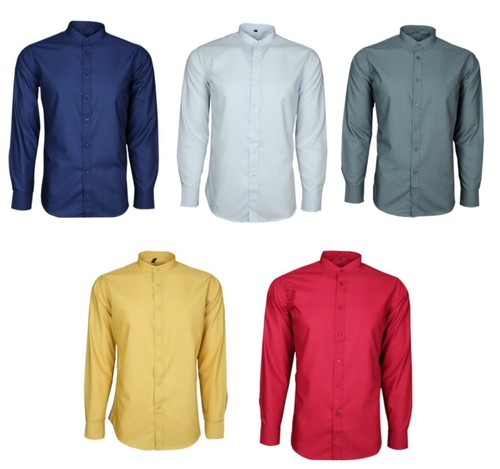 Mens grandad collarless long - mens,