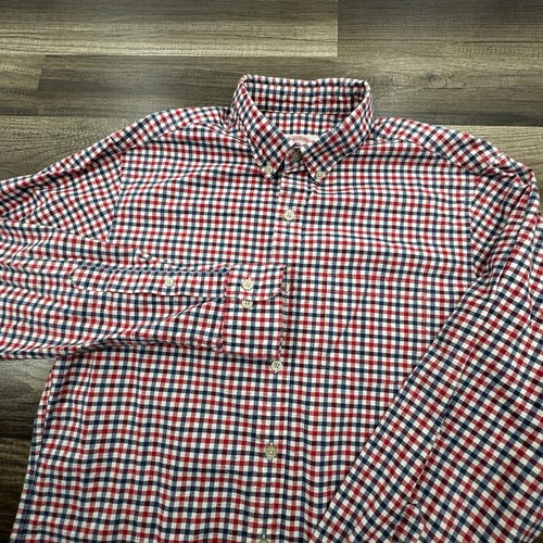Brooks brothers shirt red blue - brooks,