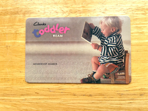 1990 vintage loyalty card - 1990’s,