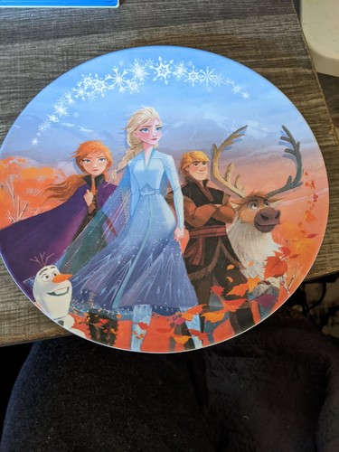 Frozen inch melamine plate - 8.5,
