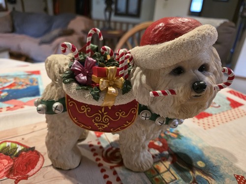 Danbury mint christmas bichon - christmas,