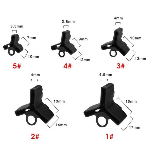100pcs fishing treble - fishing, hooks