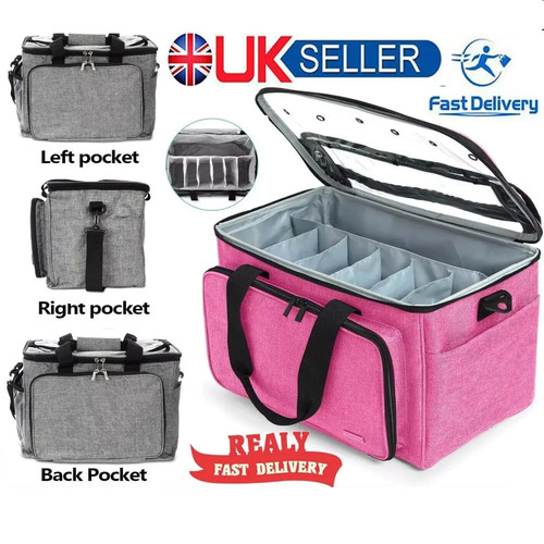 Portable knitting tote bag - portable,