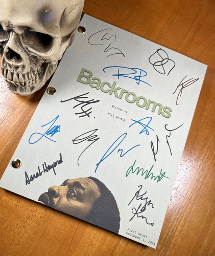 Backrooms script signed - backrooms,