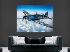 Spitfire aeroplane world war - spitfire,