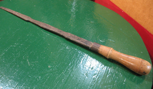 Antique flat turnscrew - antique,