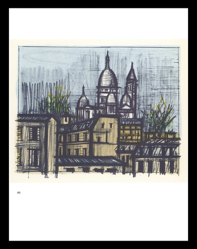 1967 bernard buffet lithograph - 1967,