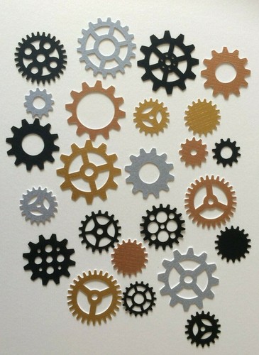 Steampunk cogs die - steampunk,