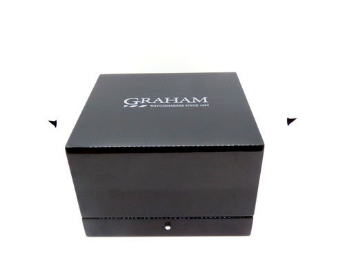 Graham watch box wooden black - watch,