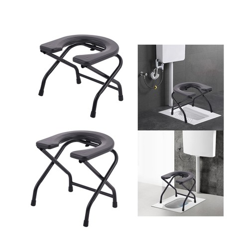 Folding toilet seat - toilet, for
