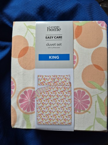 Easy care duvet cover set - care,