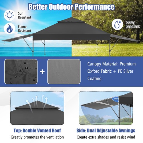 Tent dual half - dual,