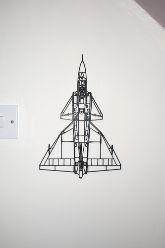 Printed saab viggen jet - 3d,