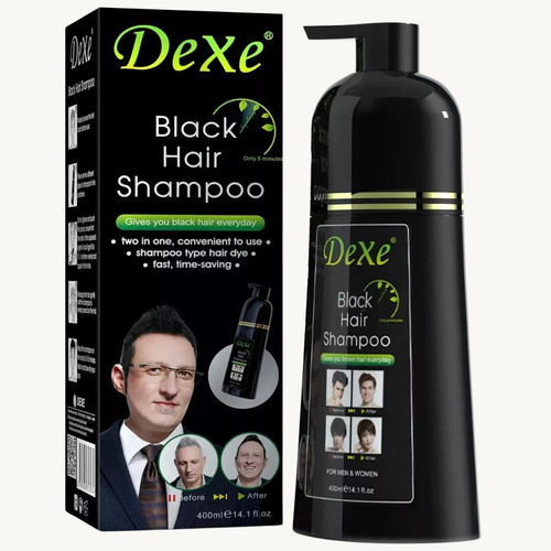Dexe black hair - black, 400ml