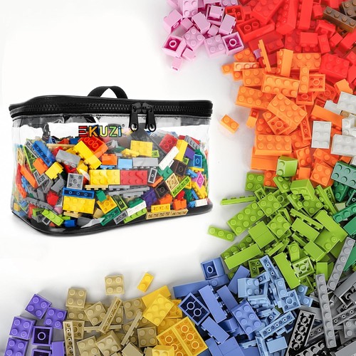 1000 pcs building bricks with - building,