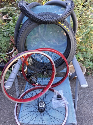 Bmx wheel set freecoaster - set, x