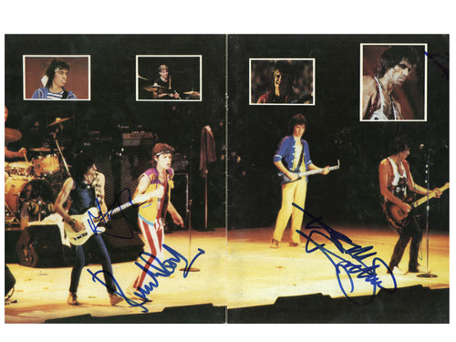 The rolling stones signed 1981 - rolling,