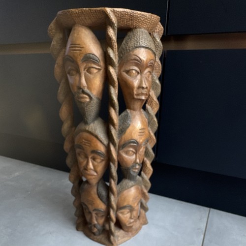 Vintage hand carved african - vintage,