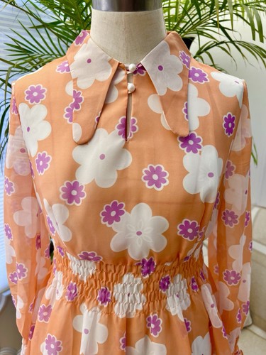 Vintage 1960s 1970s orange