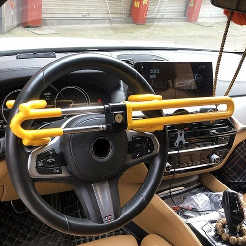 Steering wheel lock twin bar - steering,