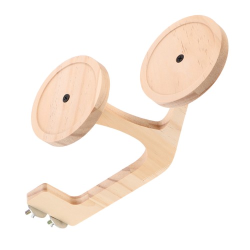 Solid wood parrot platform - ,