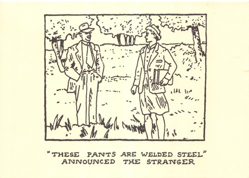 Glen baxter postcard these - baxter,