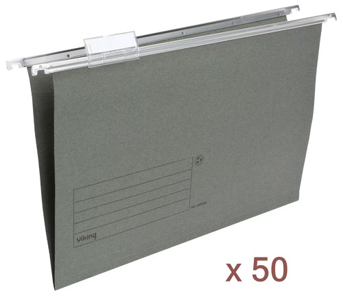 50x foolscap suspension files - 50x,