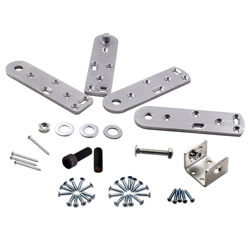 Pivot hinge kit for bookcase - hinge,