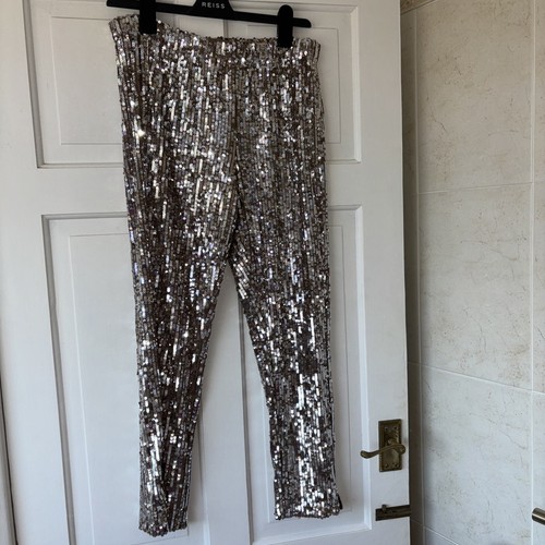 Zara gold sequin cropped - zara,