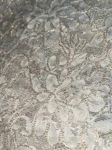 Genuine nottingham cream - cream, lace