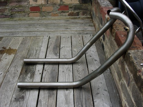 Classic twin exhaust pair 1 - pair,