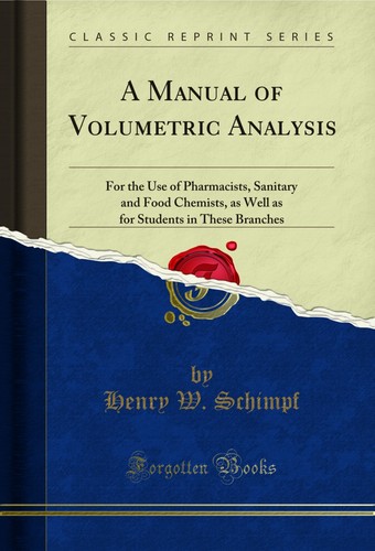 Manual volumetric - a, of