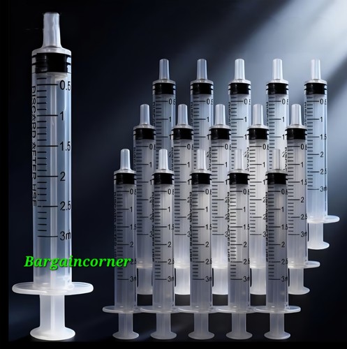 Needles syringes - no,