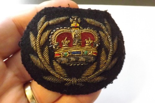 Military wire bullion badge - military,