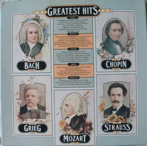 Bach grieg mozart chopin - bach,, grieg,