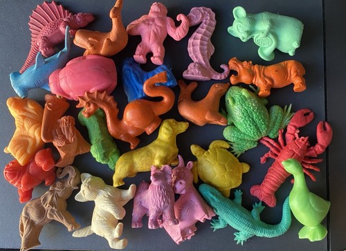 Vintage animal eraser - eraser, rubber